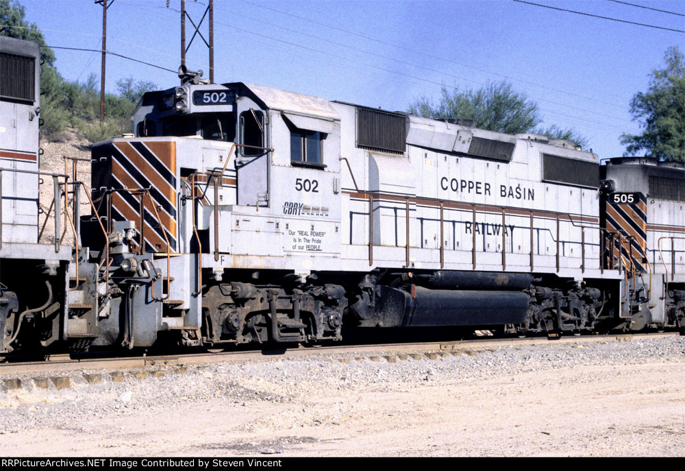 Copper Basin Railway GP39-2 #502